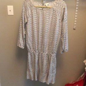 Soft Joie blue and white dress